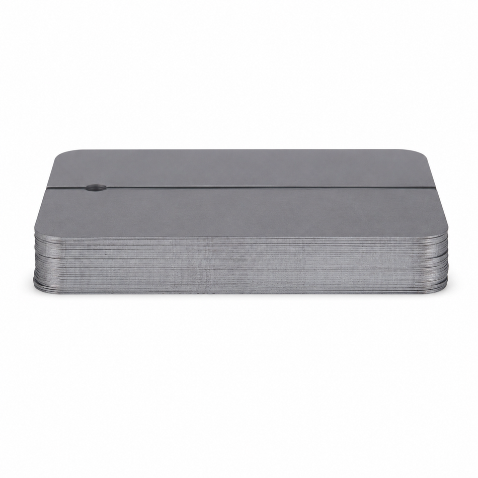 GPI Light Grey Metal Spray Out Colour Match Cards 100 Pack