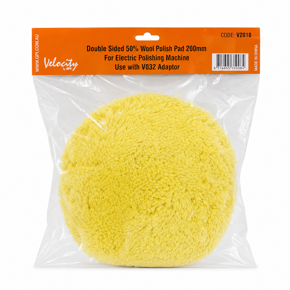 VELOCITY Double Sided Polishing Pad 200mm