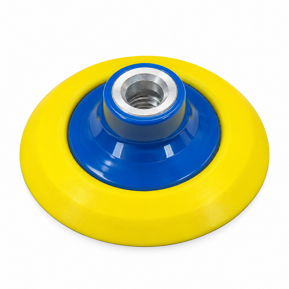 VELOCITY 75mm Hook & Loop Backing Pad M14 Thread for Polishing & Sanding