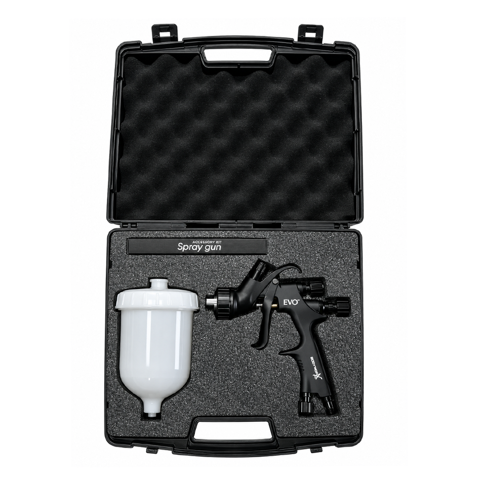 BODYWORX EVO Gravity LVMP Spray Gun 1.3mm with 600ml Pot
