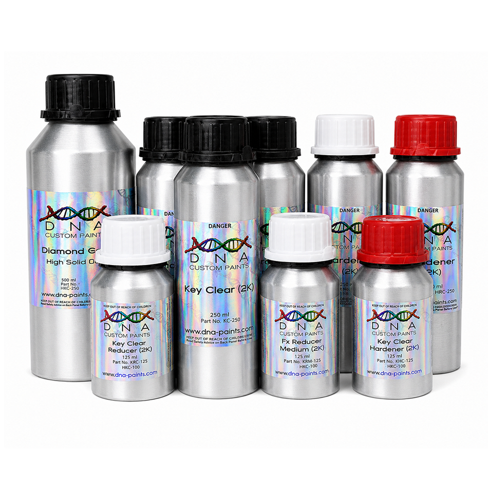 DNA Virtual Chrome Effect Complete Paint Kit 250ml