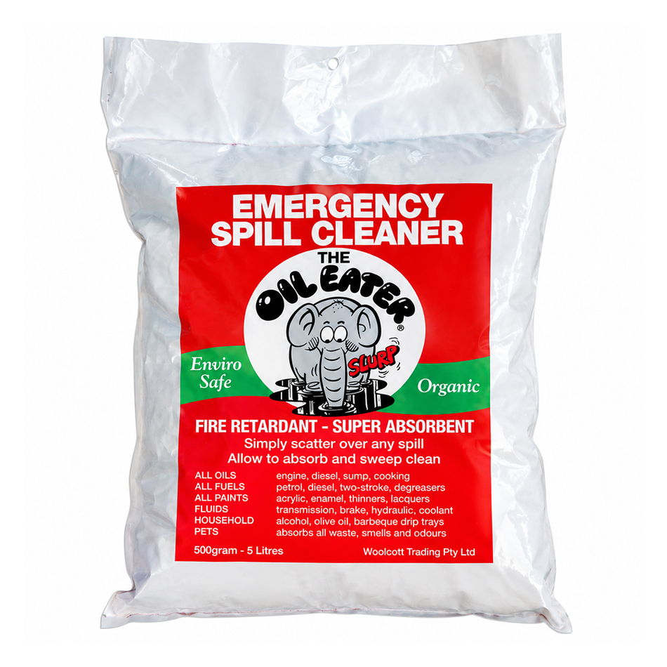 UNI-PRO Oil Eater Emergency Spill Cleaner Coconut Coir Absorbent 65L Bag