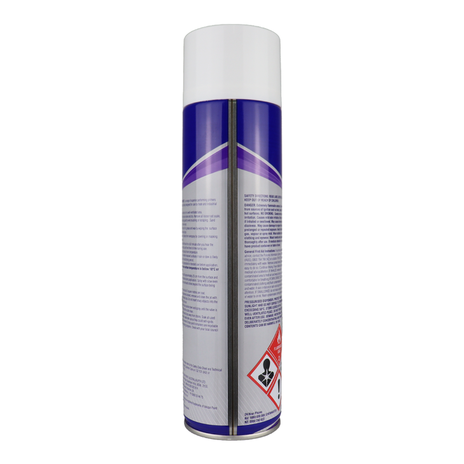 WATTYL Spraymate Industrial Quick Dry 1K Enamel Topcoat 400g Aerosol Gloss White