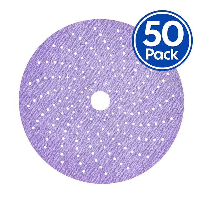 3M 01811 P400 Purple Clean Sanding Hookit Disc 150mm x 50 Discs