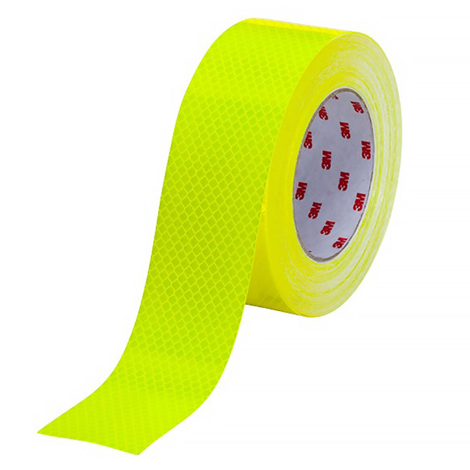 3M Diamond Grade 983-23 Fluorescent Yellow Green Reflective Tape 50mm x 45.7m