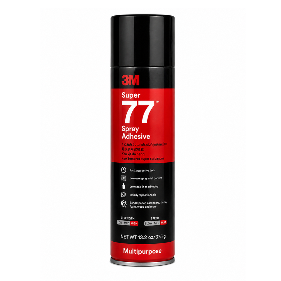 3M Super 77 Multipurpose Spray Adhesive 467g Aerosol