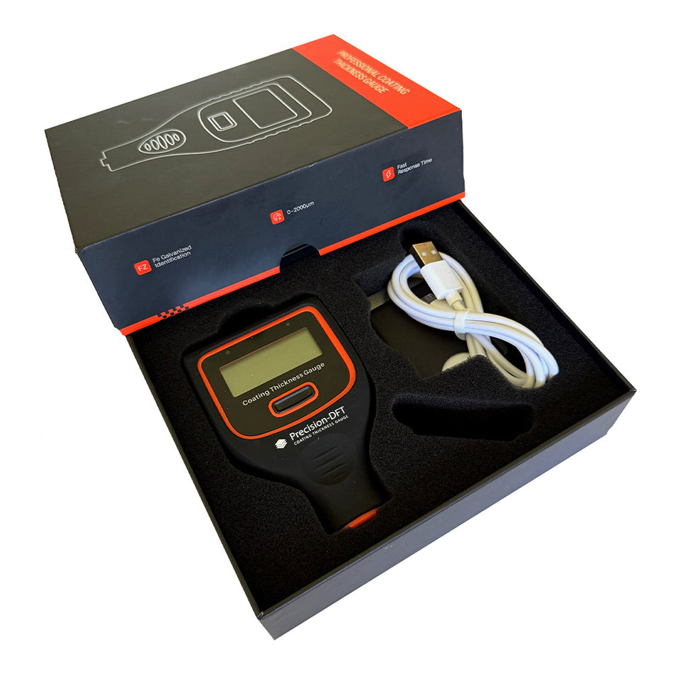 Precision Coating Thickness Gauge 0-3000 Micron DFT YOPG-2000