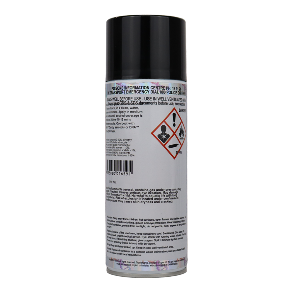 DNA PAINTS Pearl Colour Spray Paint 350ml Aerosol Orange Pearlescent