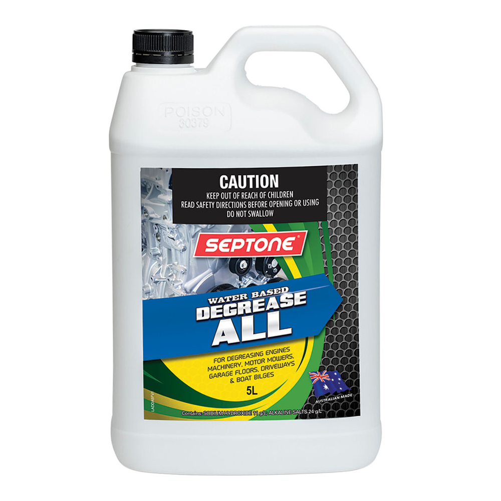 SEPTONE Degrease-All Water Based Heavy Duty Degreaser 5L – Wholesale ...