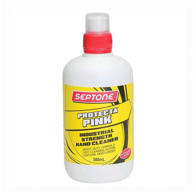 SEPTONE Protecta Pink Heavy Duty Industrial Hand Cleaner 500ml Squeeze Bottle