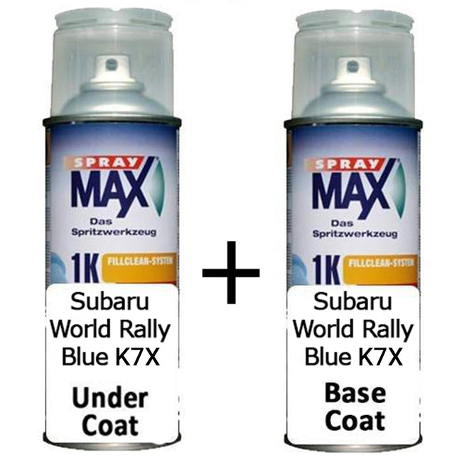 Auto Touch Up Can Subaru World Rally Blue K7X Pearl Paint