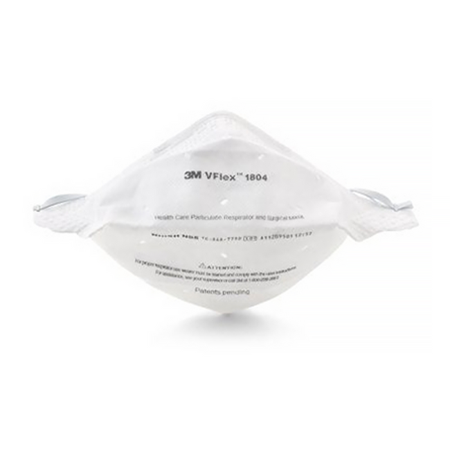 3M V-Flex Medical Respirator 1804S Small Surgical Mask x 50 Pack