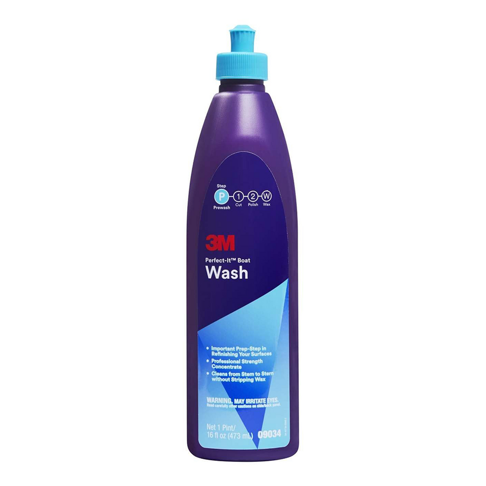 3M Perfect-It Marine Gelcoat Boat Wax Cut & Wax Kit 473ml x 3 Pack Fiberglass Paint