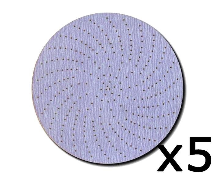 3M 01814 P240 Purple Clean Sanding Hookit Disc 152mm x 5 Discs