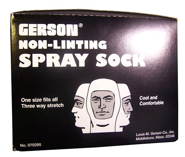 Gerson Non Linting One Size Fits All Spray Sock x Box 12