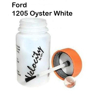 Auto Touch Up Bottle Ford 1205 Oyster White Paint 50mL