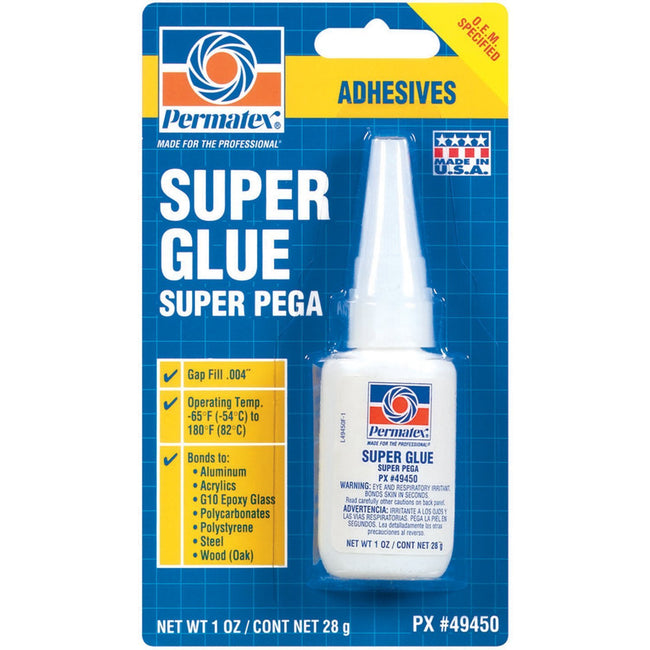 Permatex Super Glue 28g 49450