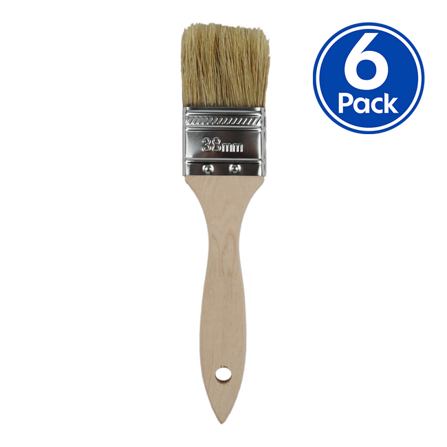 C&A Industrial Paint Brush 38mm x 6 Pack Trade