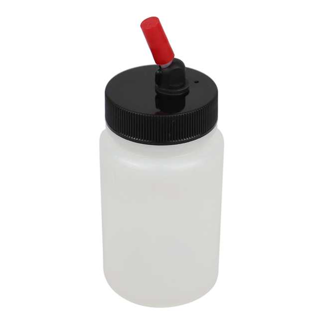 Iwata 84ml Airbrush Bottle 30° Angle Adaptor Siphon Air Brush Jar