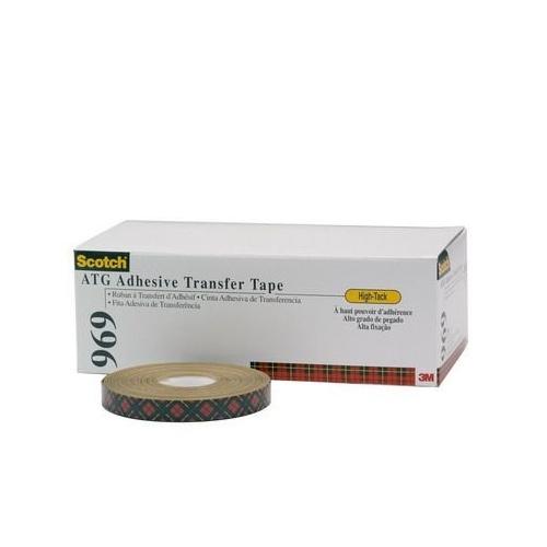 3M Scotch® ATG Adhesive Transfer Tape 969 Box12 Transparent Labels Posters