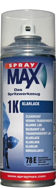 Spray Max 1K Uniclear Acrylic Gloss Lacquer Aerosol 500ml