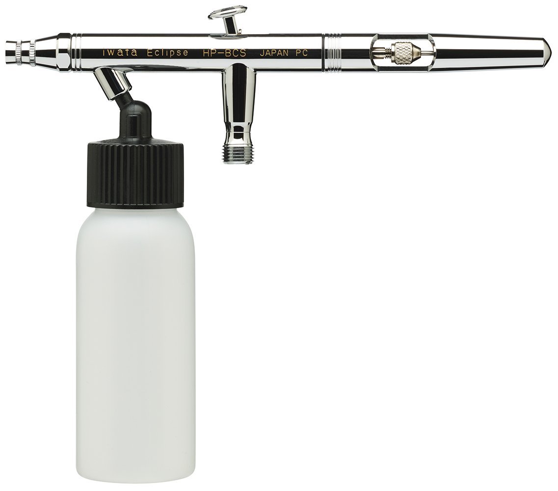 Anest Iwata Eclipse Suction Siphon Feed Dual Action Air Brush 0.5mm 60mL