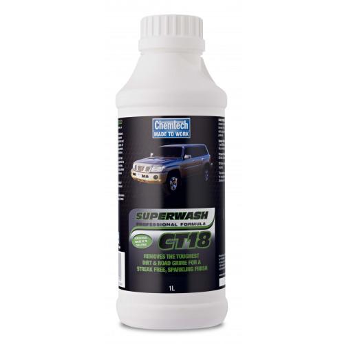 Chemtech CT18 Superwash Professional Concentrate Car Wash 1L