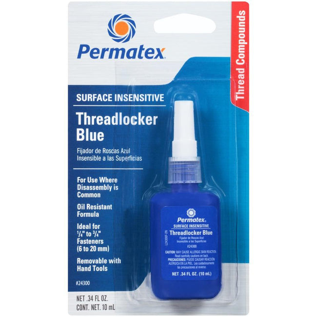 Permatex Surface Insensitive Thread Locker Blue 50mL