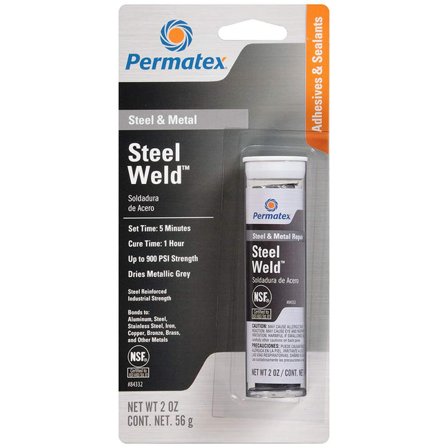Permatex Steel Weld Epoxy Putty 56g