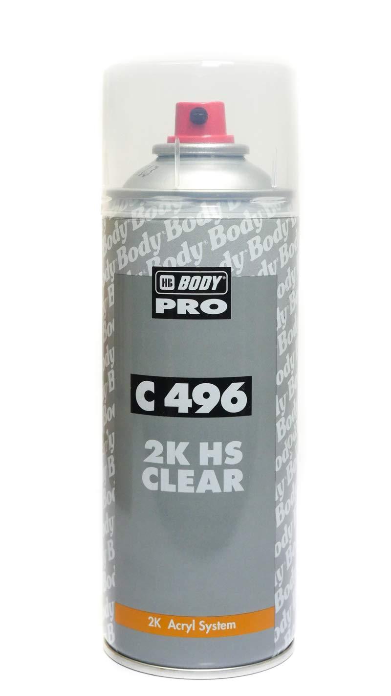 2K High Gloss Appearance HS Clear Coat Paint C496 Aerosol 400mL ...