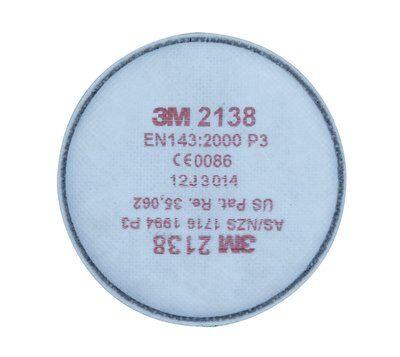 3M Particulate Filter 2138 Organic Vapour/Acid Gas Relief 2 Pack