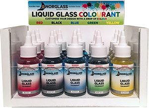 Norglass Liquid Glass Colourant Red 50ml
