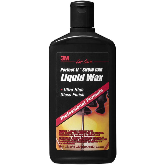 3M Liquid Wax Ultra High Gloss Finish Show Car Long Lasting 473ML 39026