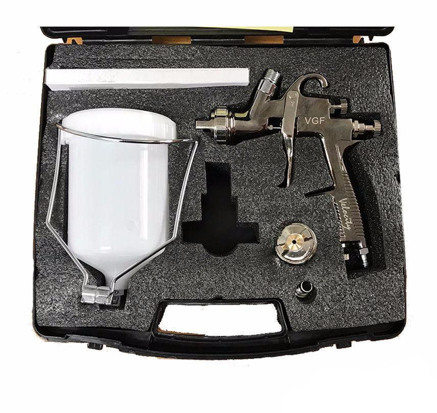 General Purpose Velocity VGF 1.4 Gravity Spray Gun 600ml Pot Holder 1.8mm 2 Pack