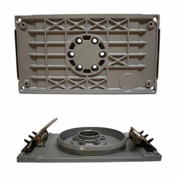 RUPES Base Plate 611.55 with Clamps For Models: SS70, SSPF, SO84A, SO84 and SO73