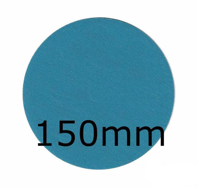 Revcut Blue Sanding Paper Grit P40 150mm No Hole 50 Discs Sander Automotive Car