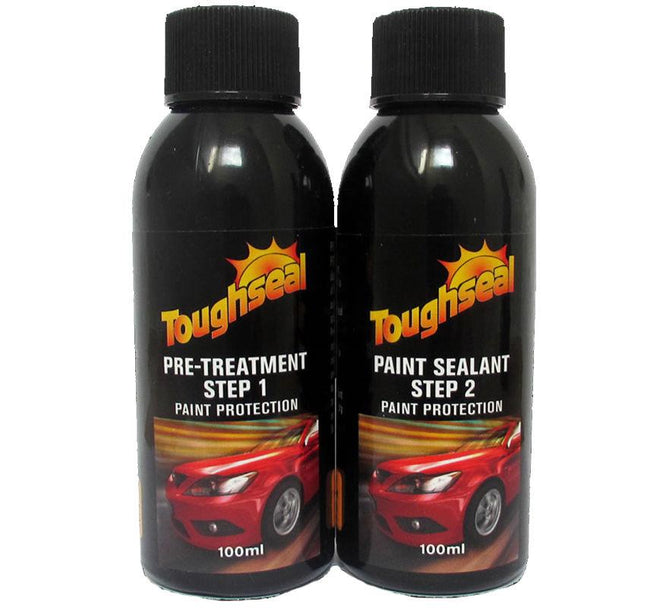 Toughseal Car Paint Protection Kit Step 1 & 2 Pre-Treatment & Acrylic 8% Sealant