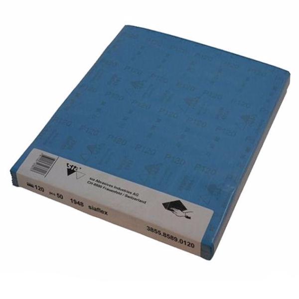Siaflex 1948 Abrasive Sandpaper Sheets Wet or Dry Rub Pack 50 230mm x 280mm