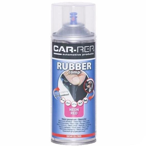 Neon Red Removable Rubber Plasti Dip Wheel Rim Spray Paint Can 400ml