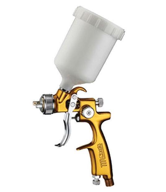 Star V3 Mini LVLP EVOT Gravity Feed Spray Touch Up Gold Gun 1.2mm