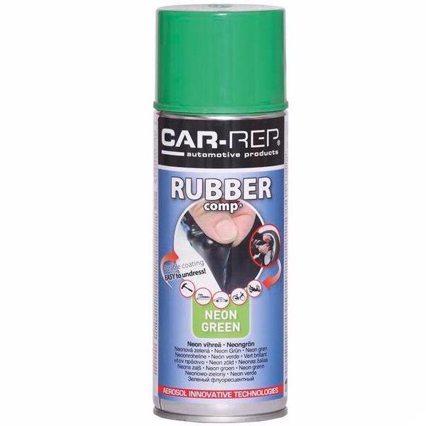 Neon Green Removable Rubber Plasti Dip Wheel Rim Spray Paint Can 400ml