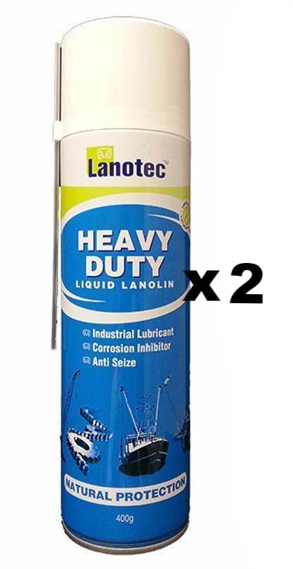 Lanotec Heavy Duty Liquid Lanolin Spray 400g x 2