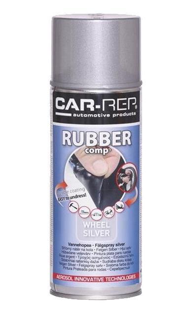 Wheel Silver High Gloss Removable Rubber Plasti Dip Wheel Rim Spray Paint 400ml