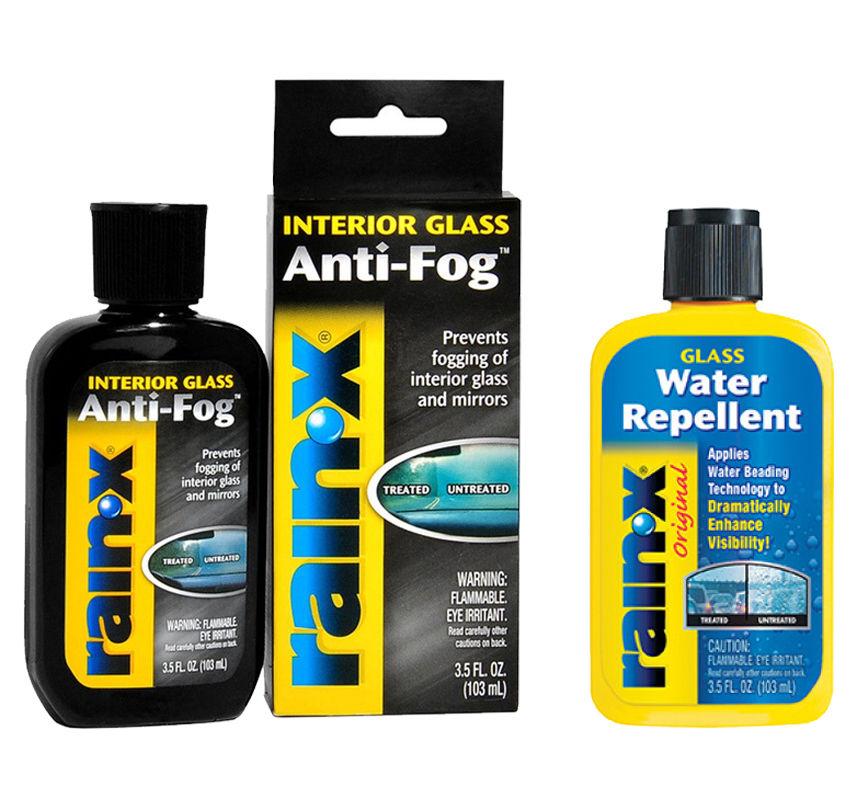 Rain-X 103ml Anti Fog + Water Repellent Combo Windscreen Window Glass Treatment