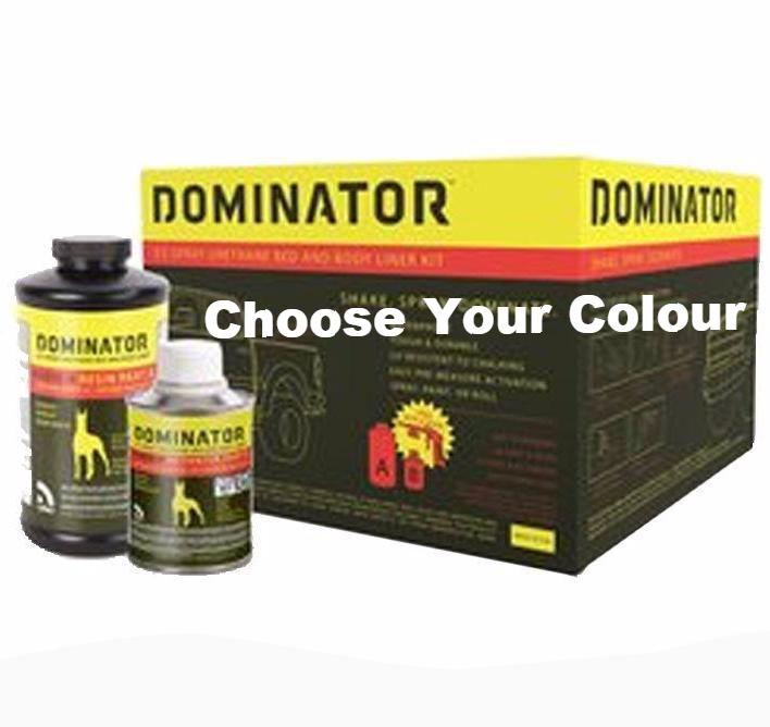 USC DOMINATOR 2100-2 Choose Your Colour Tintable Urethane Bed Liner Kit