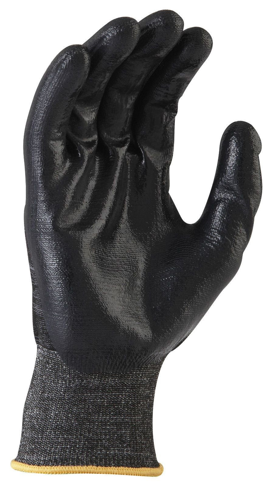 Maxisafe Black Working Gloves Cut Resistant High Density PU Work Safety