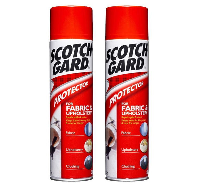 3M Scotchgard 2 Pack Protector For Fabric Upholstery & Clothing 350g Stain