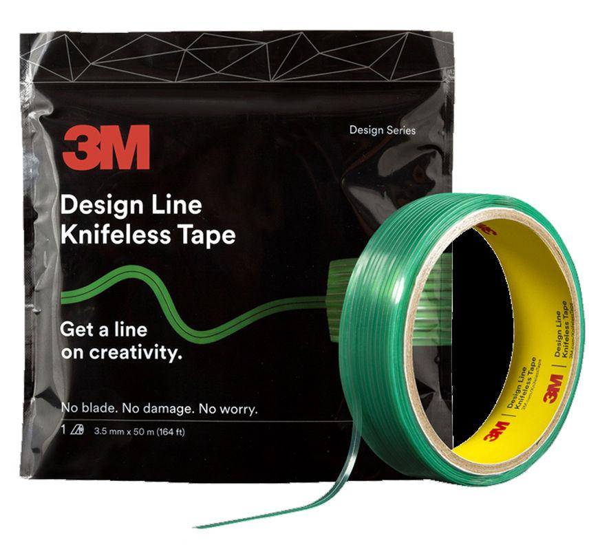 3M Design Line Knifeless Tape KTS-DL1 Green 3.5mm x 50m