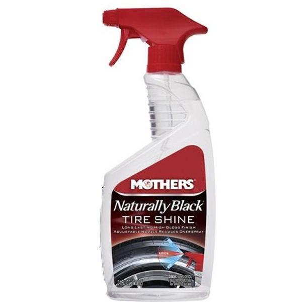 Mothers Naturally Black Tire Shine Car Clean Automotive Care 710ml 46924