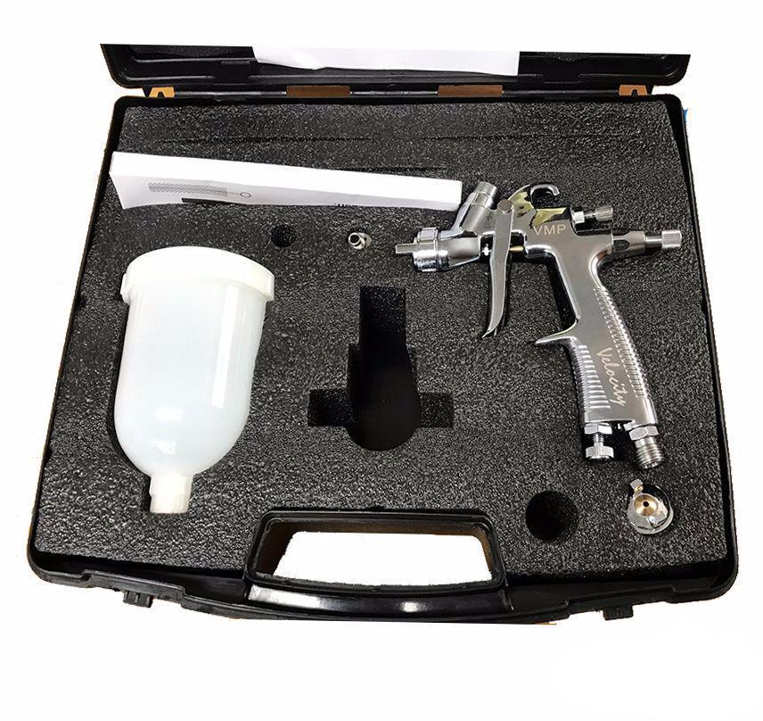 GPI Velocity VMP Gravity TouchUP Spray Gun 250ml Pot 1.2mm Air Cap Needle Nozzle